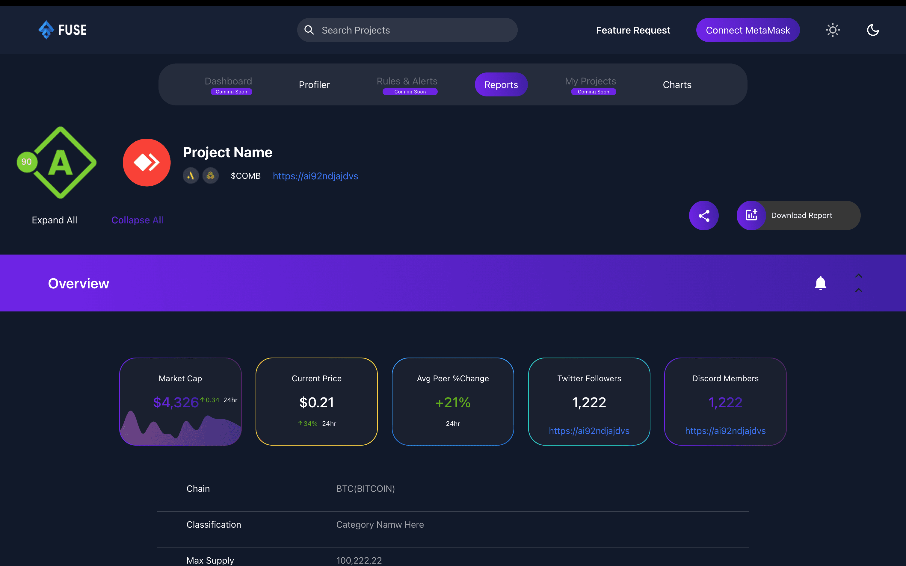 Crypto ROI Calculator preview